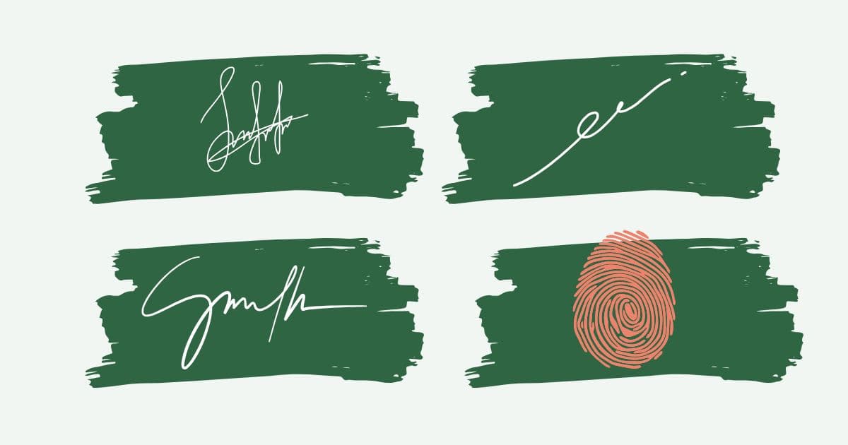 Can Your Signature Be Anything? Rules and Guidelines