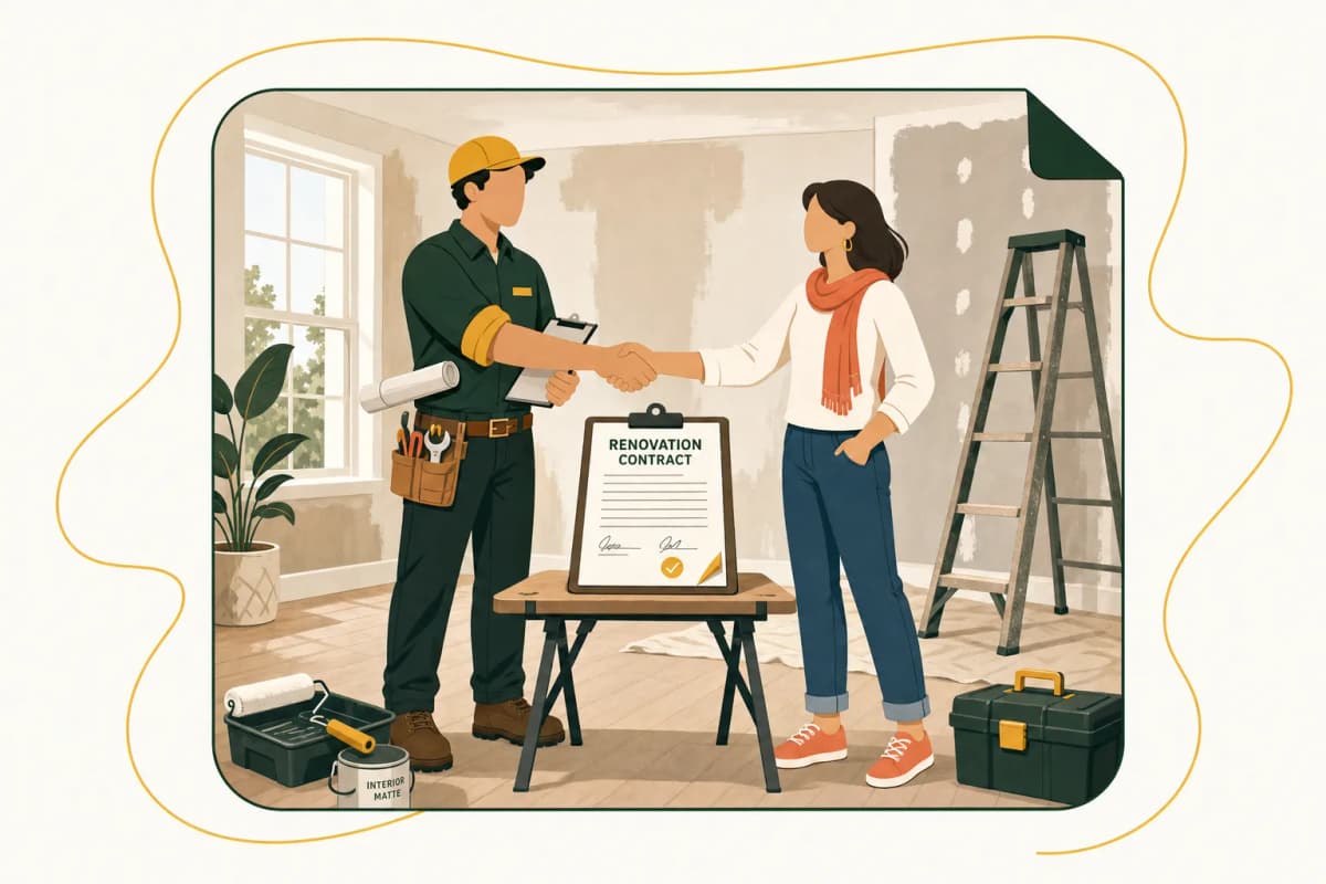 Free Home Renovation Contract Template