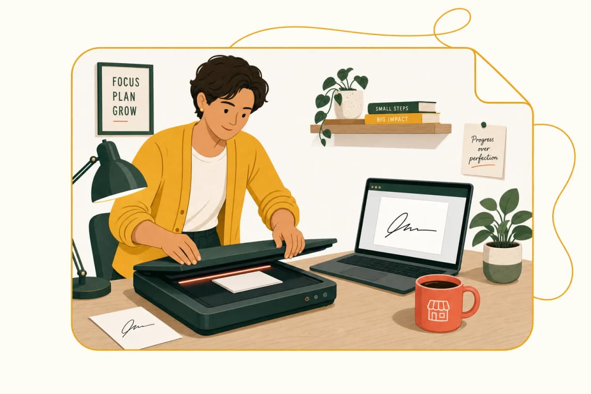 How to Scan a Signature and Use It Digitally
