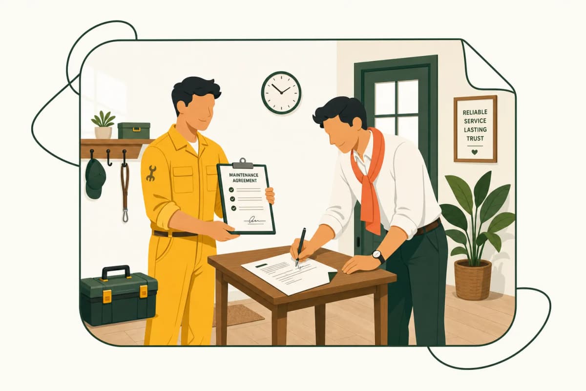 Free Maintenance Contract Template