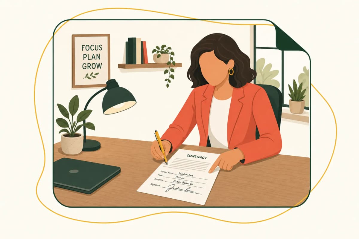 Signature Line Format: Best Practices for Contracts