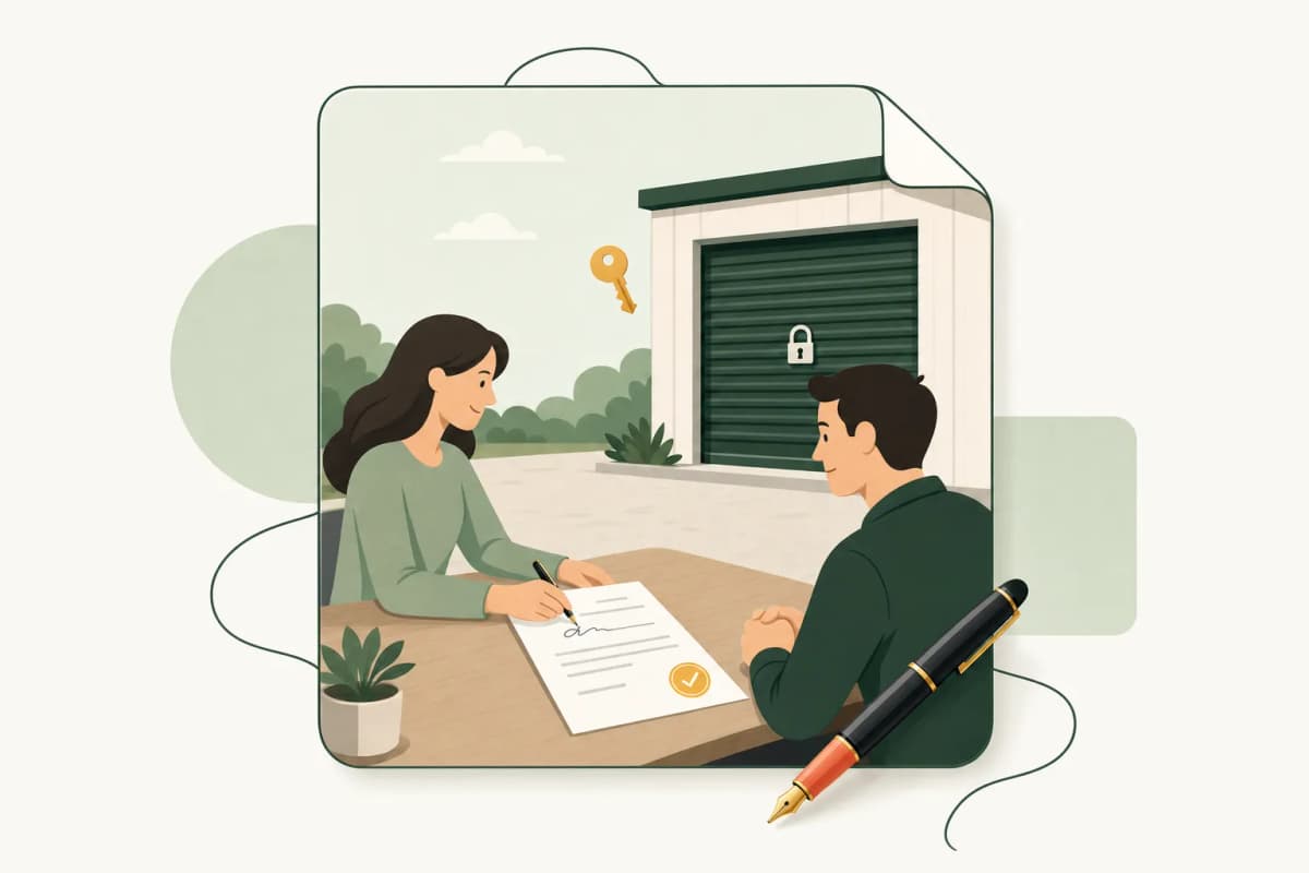 Free Storage Rental Agreement Template